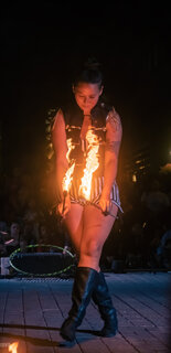 kaylie kreatrix fire eat ottawa busker fest